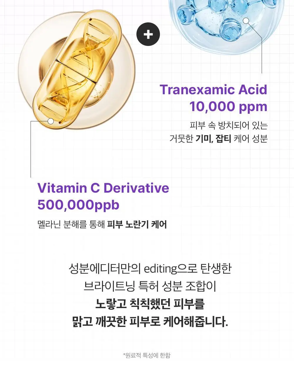 [잡티미백케어] 성분에디터 머루포도 비타씨 다크 스팟 앰플 40ml 더블기획 상세페이지 31
